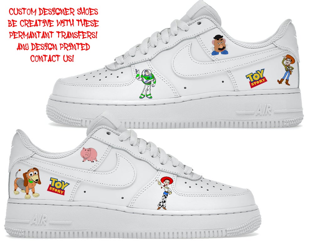 Air Force 1 Manchester Bee Heat Transfer Designs Custom Shoes Funky Trainers Custom Air Force one CardsMCR Personalised Gifts Cards Manchester